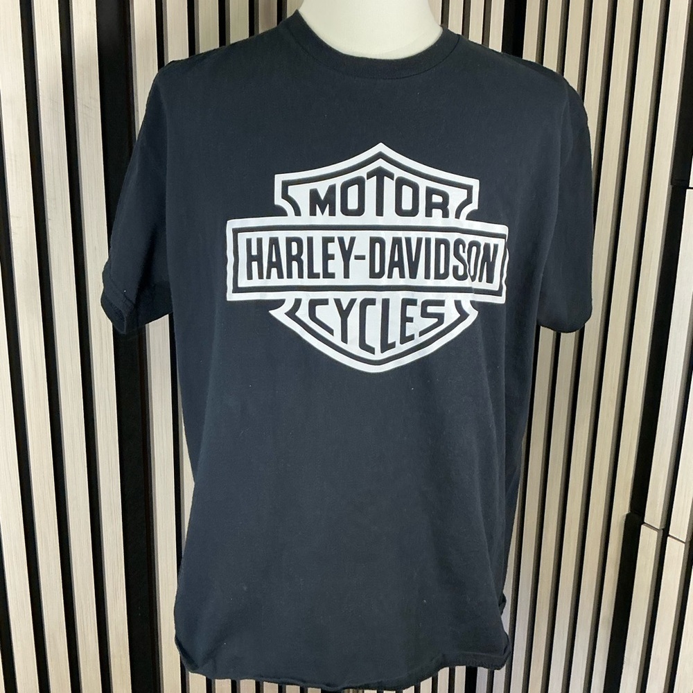 Harley-Davidson Black T-Shirt for Men, Sz XL
